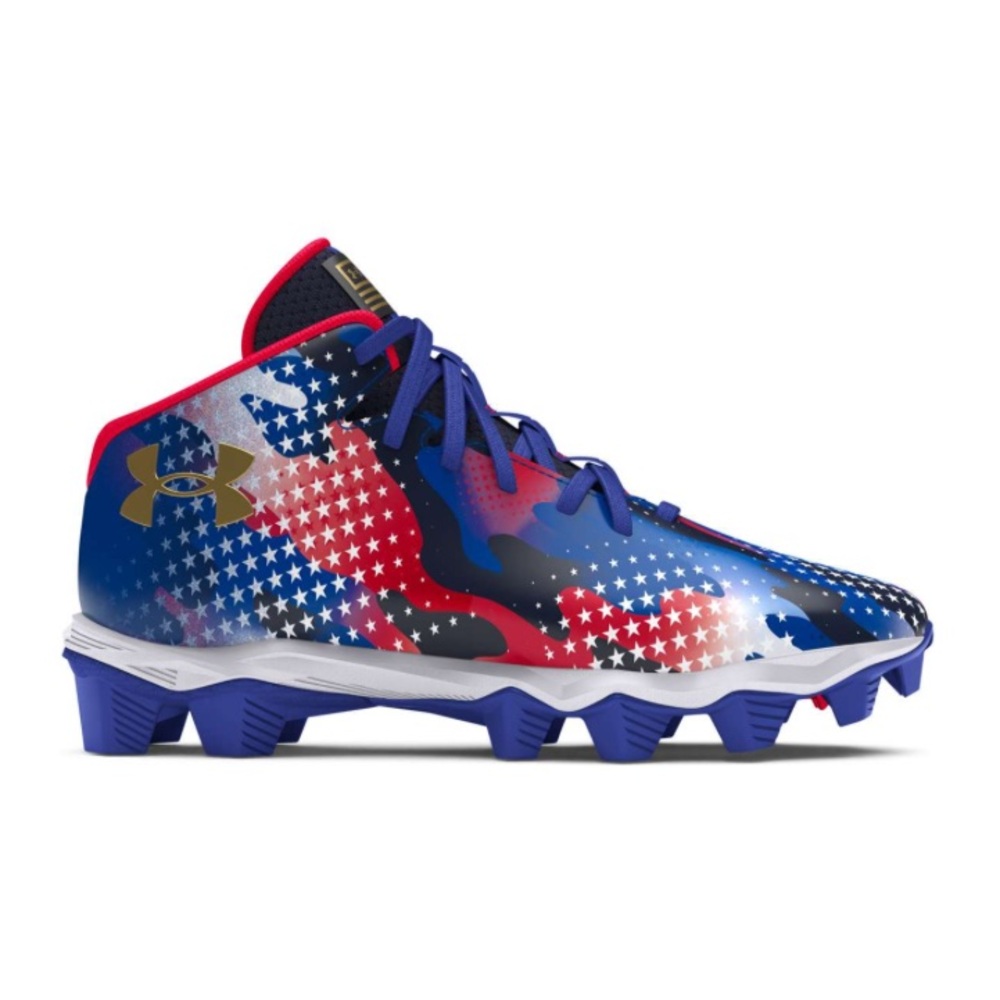 Under Armour Spotlight Grade School Boys' "USA" Football
Cleat